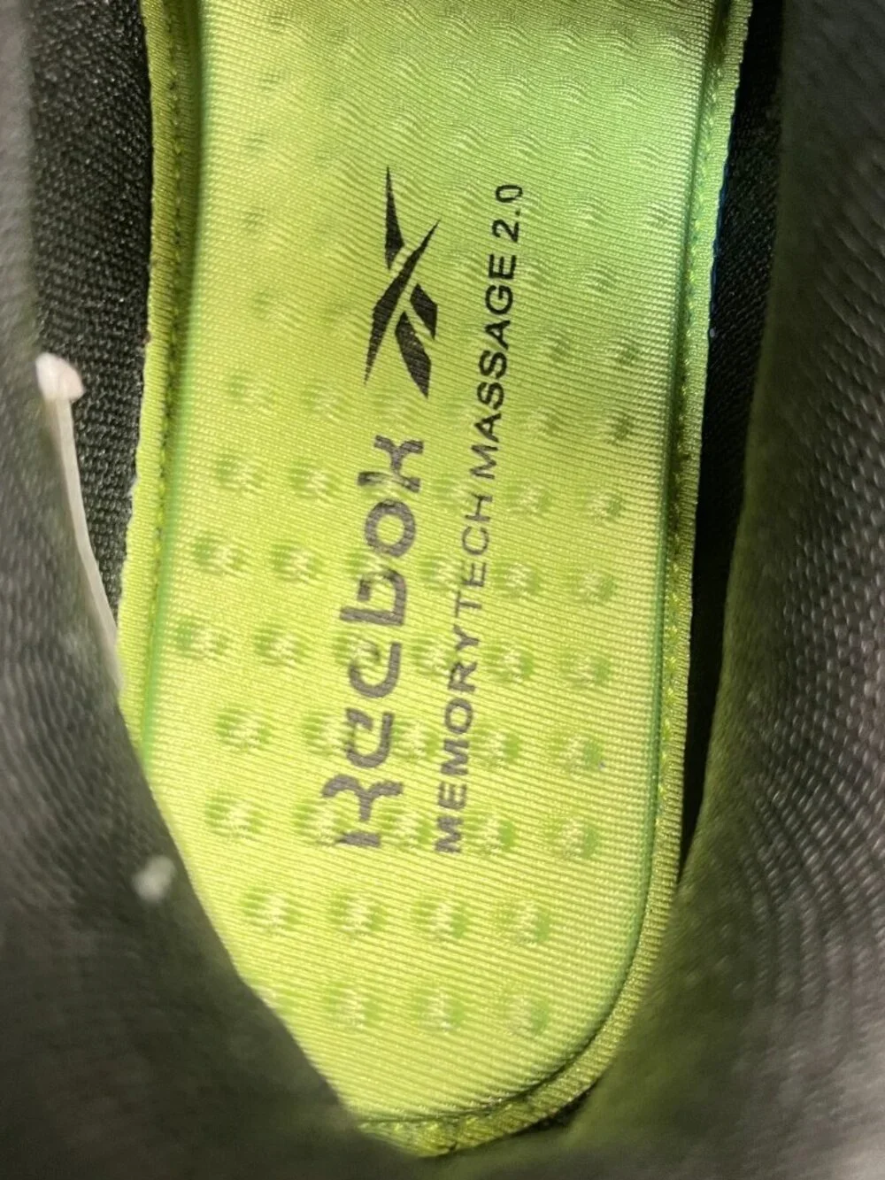 Reebok‎ Nanoflex TR Boys Size 6Y Black Composite Toe Safety Work Shoes Sneakers